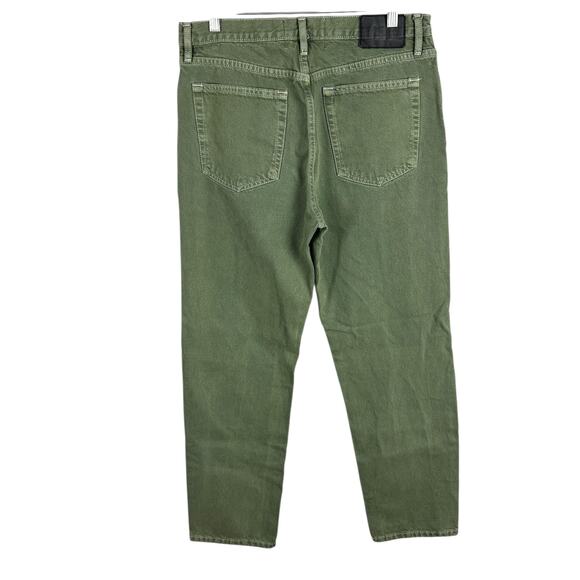 Urban Outfitters BDG Men's Green Overdyed Vintage Slim Fit Jeans 32 x 32 - Picture 3 of 7